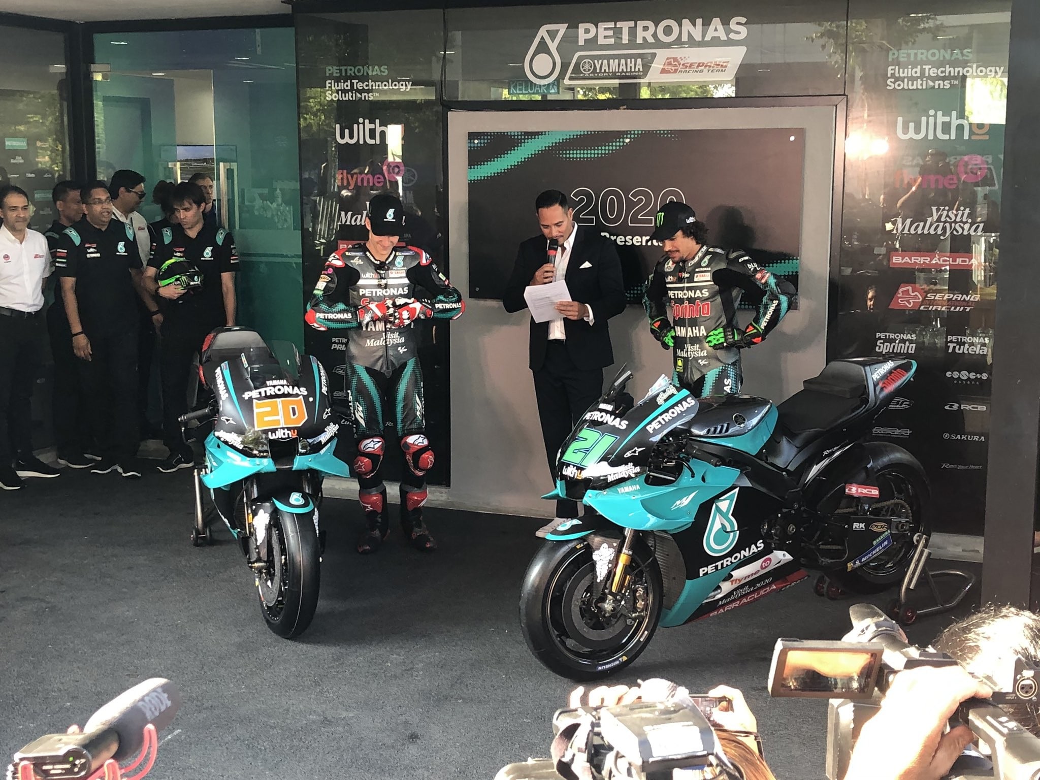 Yamaha Petronas, Morbidelli: “Quest’anno punto al podio”