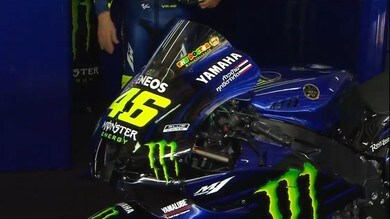 Yamaha 2020: l'ultima MotoGP ufficiale di Valentino Rossi - FOTO