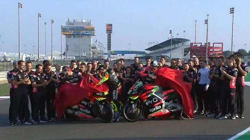 Aprilia 2020: le FOTO della presentazione