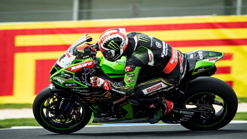 Il team Kawasaki in azione a Phillip Island - FOTO