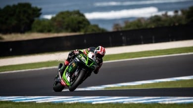 Il team Kawasaki in azione a Phillip Island - FOTO