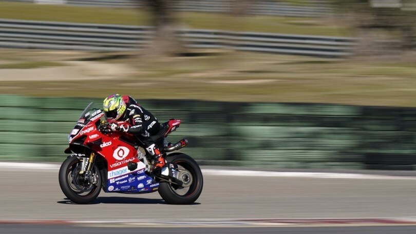 BSB Test Monteblanco, Day 2: Brookes al top con la Panigale