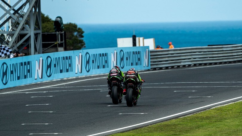 SBK Australia: le FOTO di Gara 2