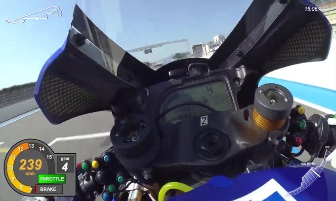 Canepa al Bol d'Or a oltre 300 km/h - VIDEO
