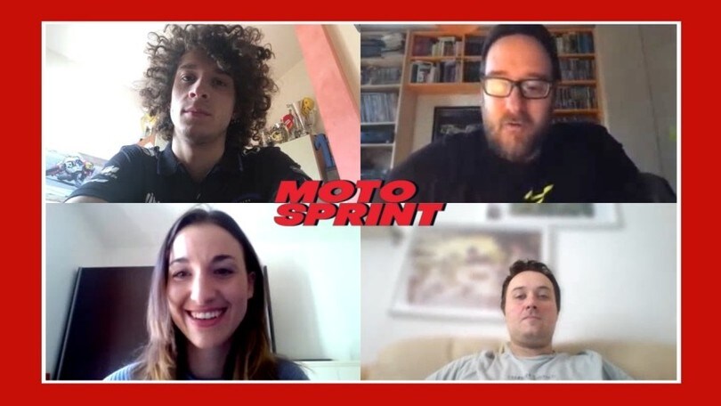 Martedì Sprint, Bezzecchi: “Continuo ad allenarmi, ma è difficile”