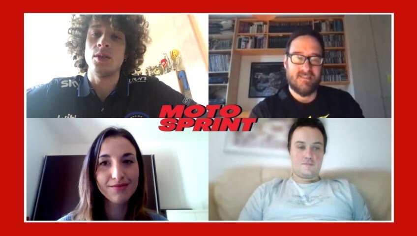 Martedì Sprint, Bezzecchi: “Marini subito da Mondiale. Io quasi”