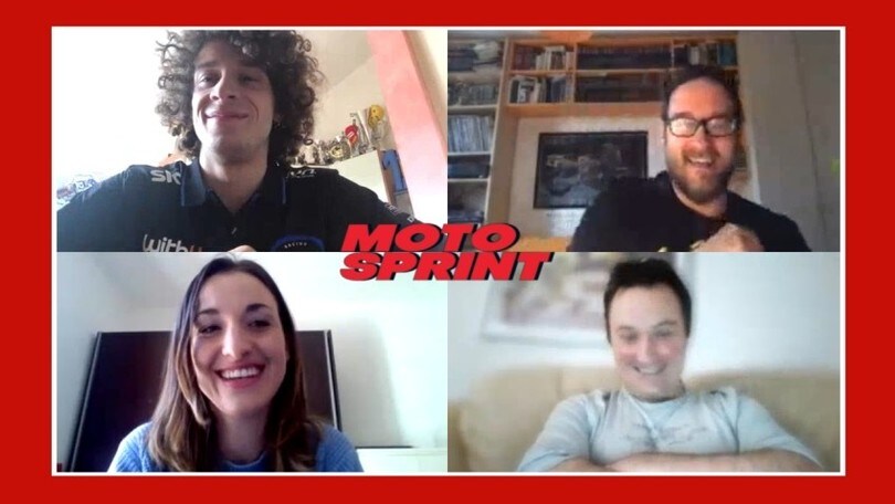 Martedì Sprint, Bezzecchi: “Vale non si ritirerà con un anno a metà”