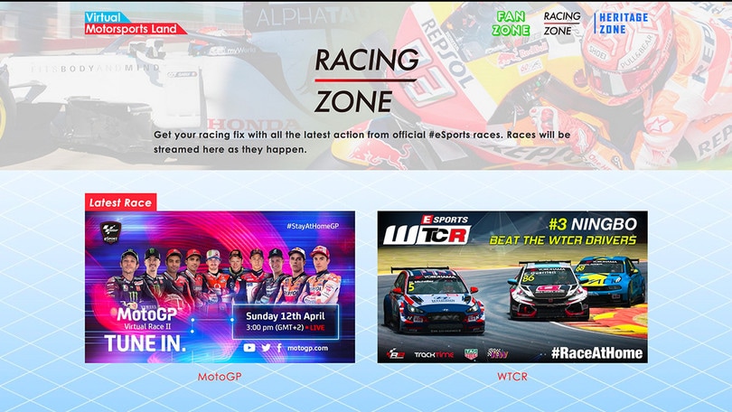 Honda: nasce il Virtual Motorsport Land