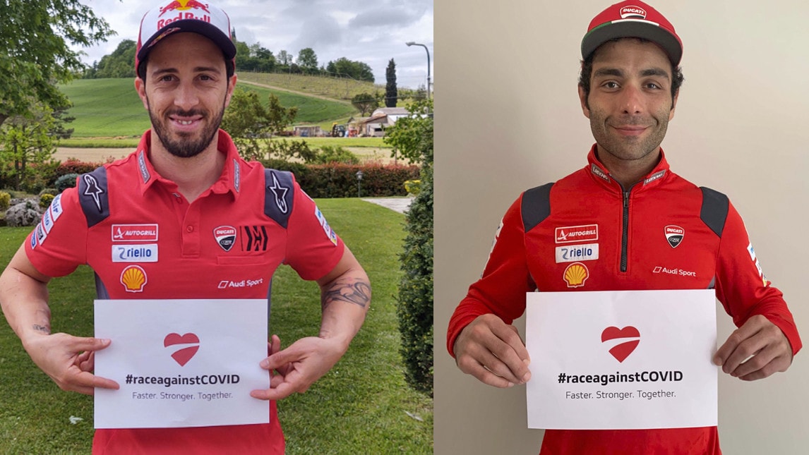Ducati: parte la gara contro il Coronavirus