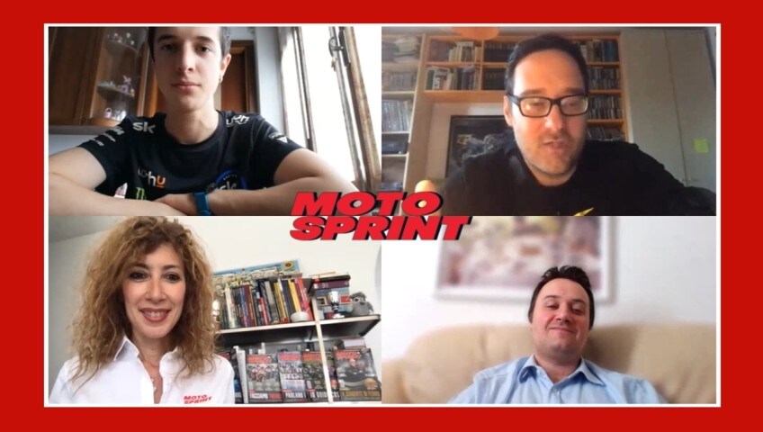 Motosprint On Air, Vietti Ramus: “È strano non poter andare in moto” - VIDEO