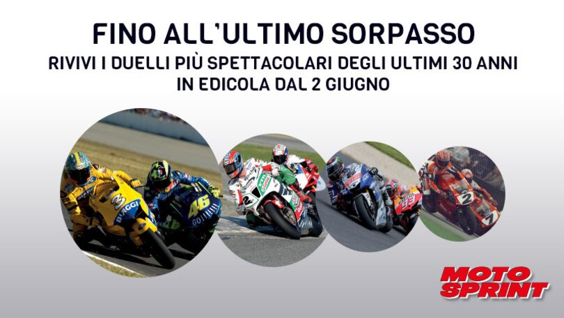 Sfide Sprint: dal 2 giugno in edicola con Motosprint