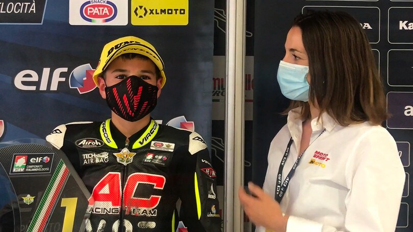 CIV PreMoto3, Boggio: "Che rimonta, ero caduto in qualifica..."