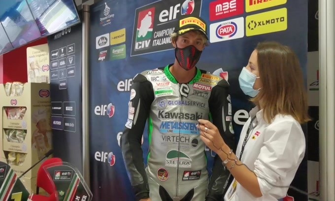 CIV Mugello, Settimo: “Avere una vittoria in mano è incredibile”