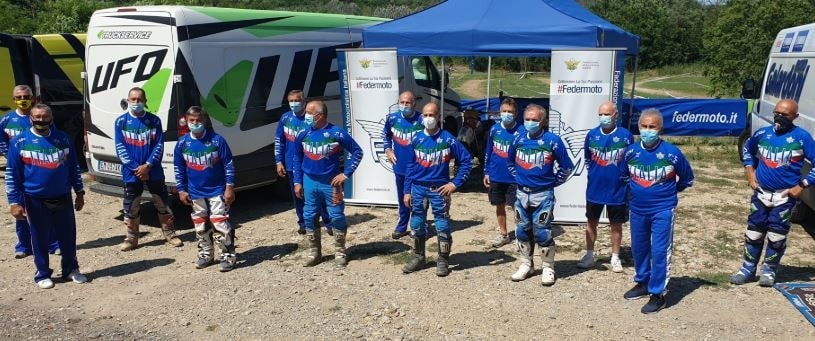 Nazionale italiana pronta alla Rievocazione di Brioude