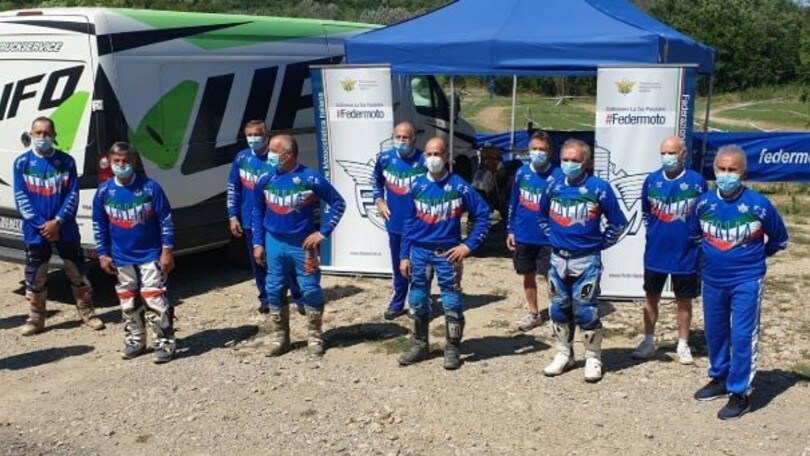 Nazionale italiana pronta alla Rievocazione di Brioude