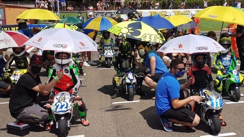 Il campionato italiano Minimoto ha esordito a Rieti