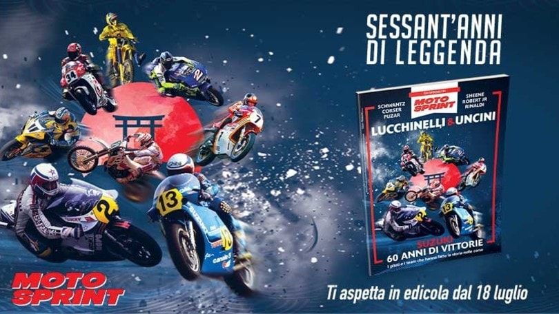 60 anni di vittorie: lo speciale Suzuki in edicola con Motosprint