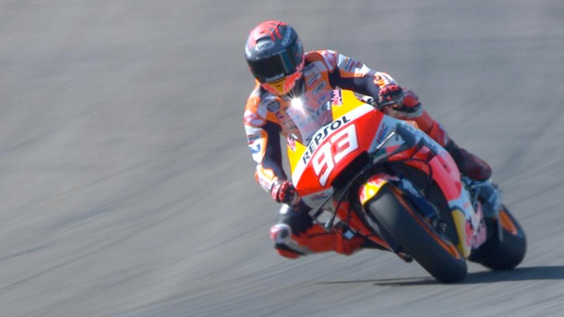 MotoGP, test Jerez: la mattina è di Marquez, ma Rossi c’è