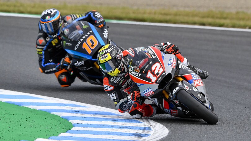 Test Jerez, Moto2: Luthi al comando, Marini è secondo