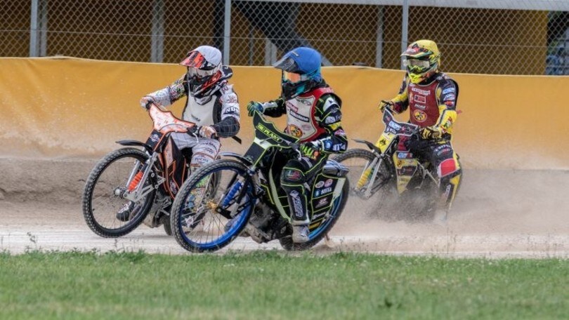 Covatti firma la prima gara del Campionato italiano Speedway