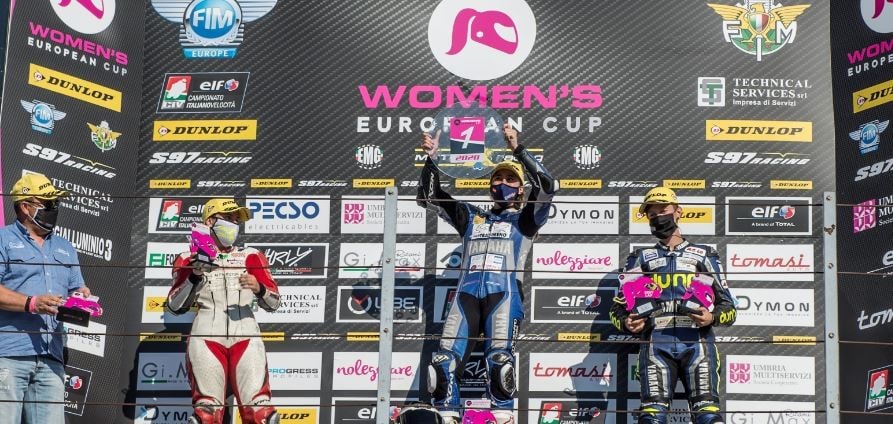 Misano, Gara 1 Women's European Cup: è bis di Beatriz Neila Santos