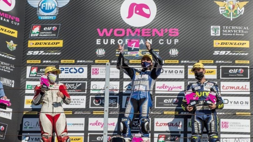 Misano, Gara 1 Women's European Cup: è bis di Beatriz Neila Santos