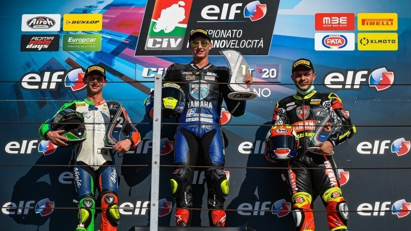 CIV Misano, Gara 2 SS600: Bernardi trionfa sulla pista di casa