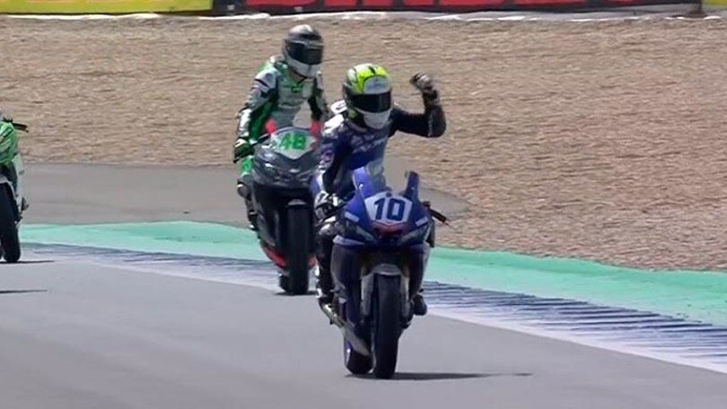 SBK Jerez, Gara-1 SSP300: Orradre fa il vuoto e vince