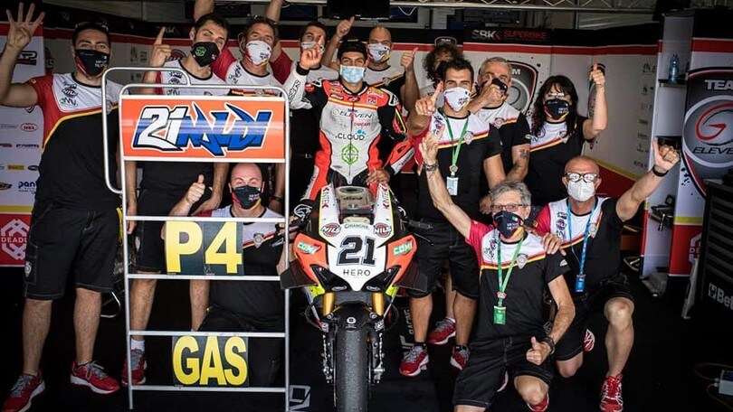 Jerez, Rinaldi 4° in Gara 2: “Con tre Ducati sul podio sarebbe stata l'apoteosi”