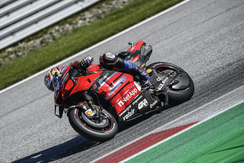 GP Stiria: Dovizioso puntava alla prima fila, ma ha faticato con la gomma nuova