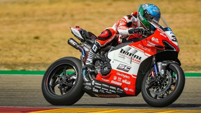SBK Aragon, Melandri: “Non sono riuscito a guidare come avrei voluto”