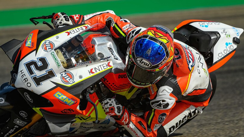 SBK Teruel, FP2: E' ancora Rinaldi a dettare il ritmo ad Aragon