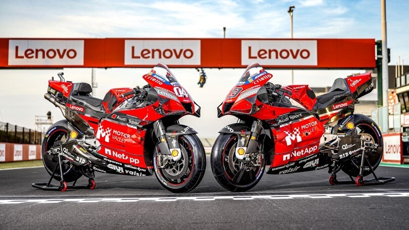 MotoGP: livrea speciale per le Ducati a Misano