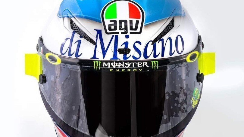 MotoGP, Misano: il casco di Valentino Rossi per il GP di casa - FOTO