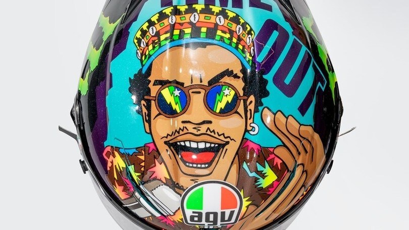 MotoGP: il casco speciale di Morbidelli per Misano - FOTO