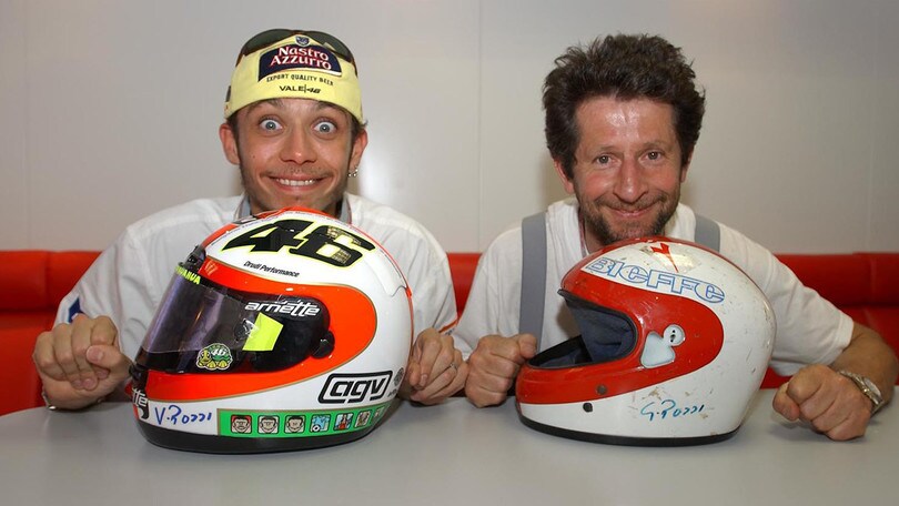 MotoGP, i caschi più belli di Rossi - LE FOTO