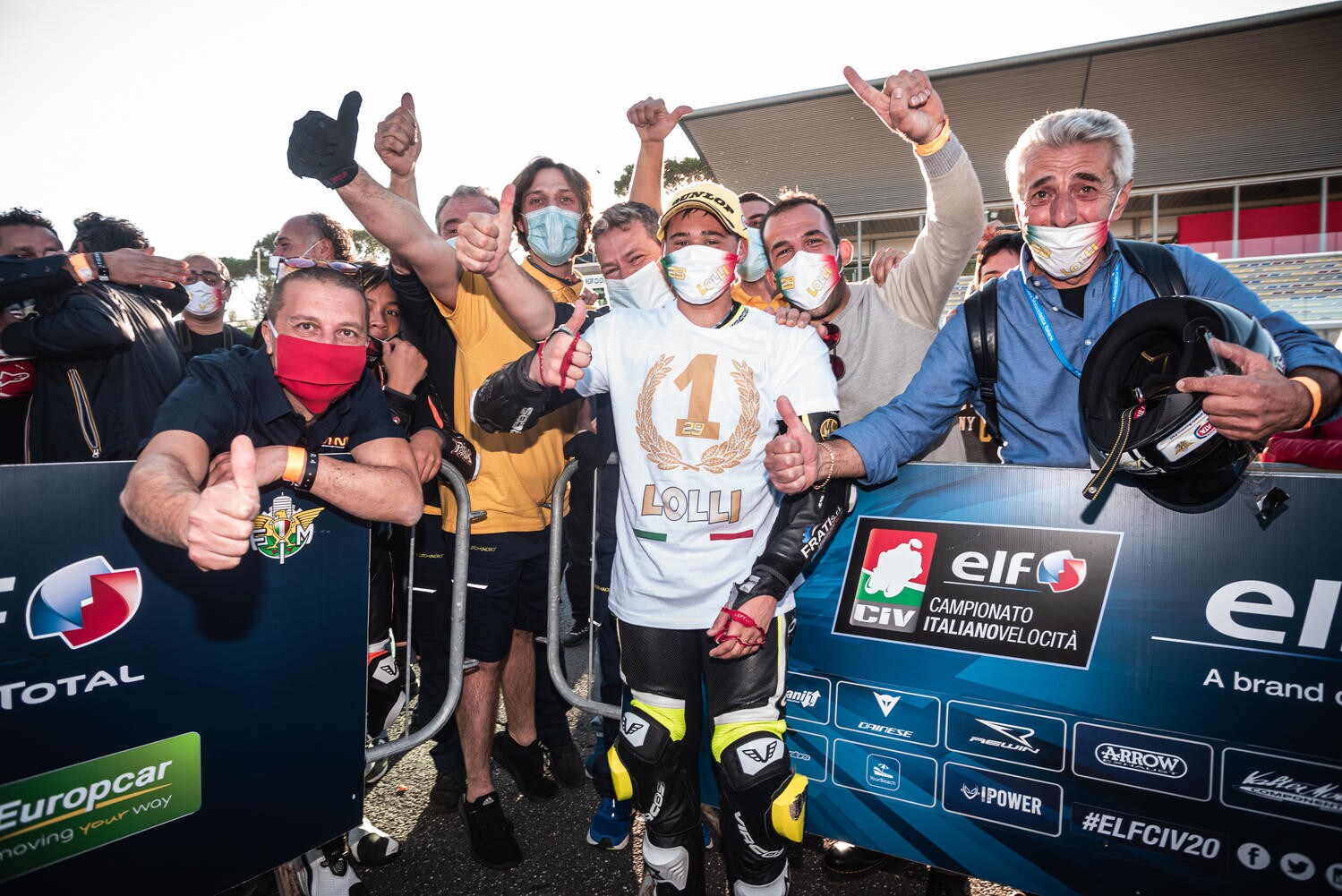 CIV, Vallelunga: è festa per Cristian Lolli in Premoto3