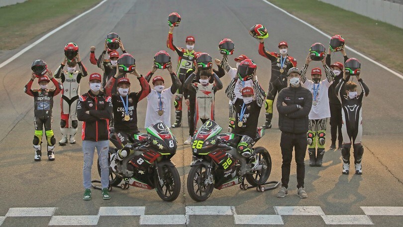 Campionato italiano Aprilia Sport Production: ecco i nuovi Campioni 2020