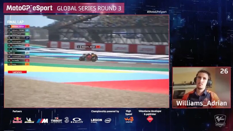 MotoGP™ eSport Global Series Round 3: cosa è successo in Gara 1