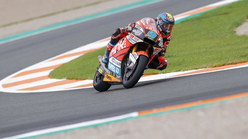 Moto2 GP Europa, FP3: Navarro svetta sul bagnato, infortunio per Fernandez