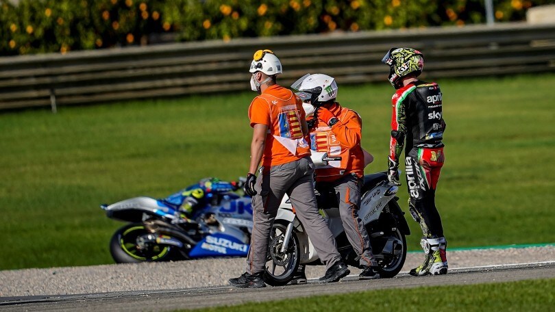 GP Europa, Aleix Espargaro: “La traiettoria di un pilota mi ha tratto in inganno”