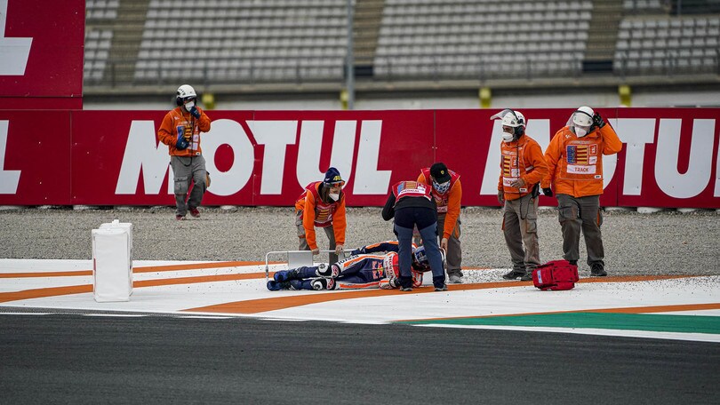 MotoGP Valencia GP: Alex Marquez’s crash as illustrated by Alpinestars
