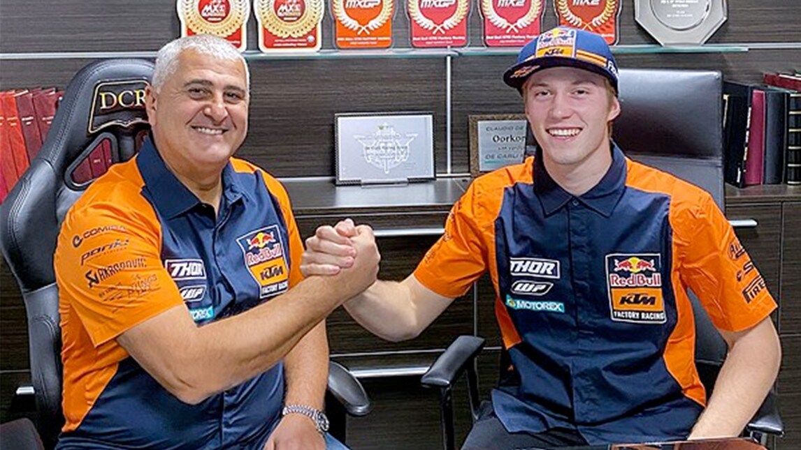 Motocross: Mattia Guadagnini in MX2 con lo squadrone KTM di De Carli