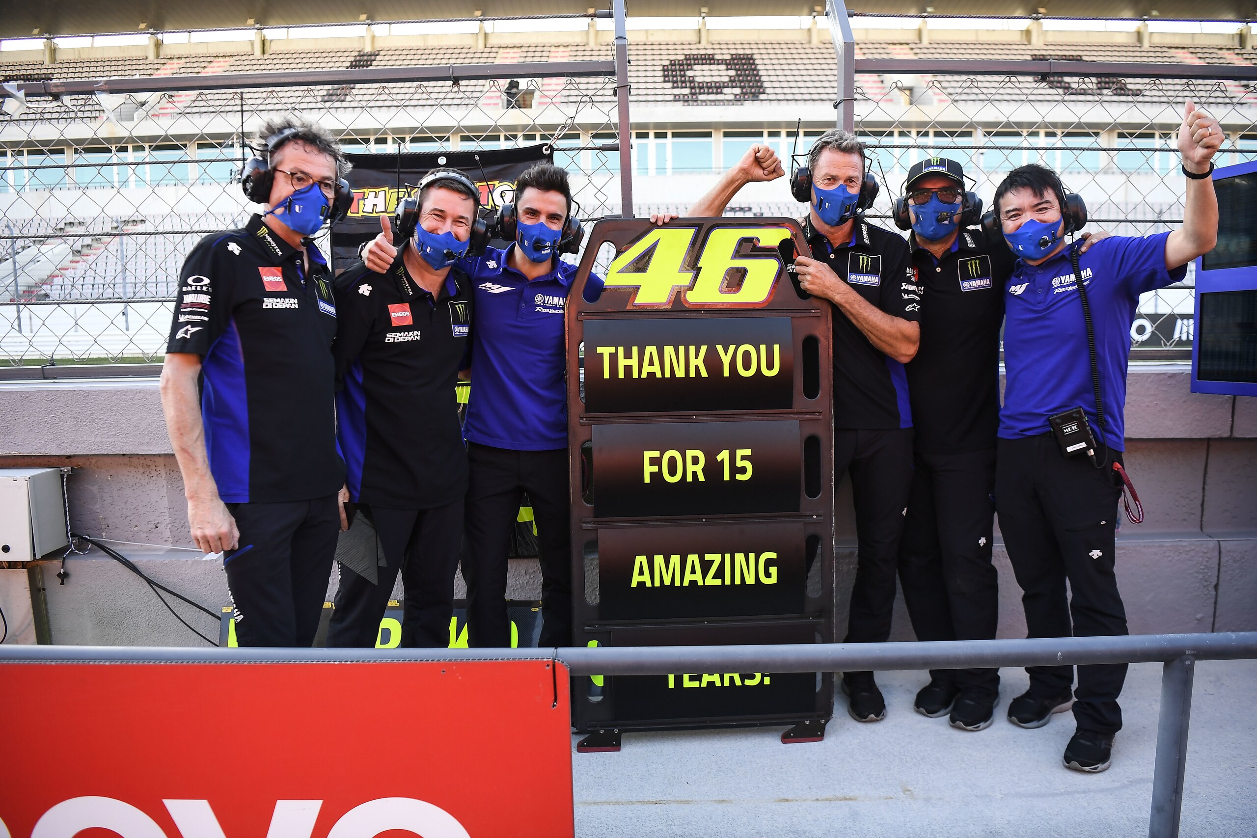 MotoGP, Rossi e il team Factory Yamaha: un amore lungo 15 anni - FOTO