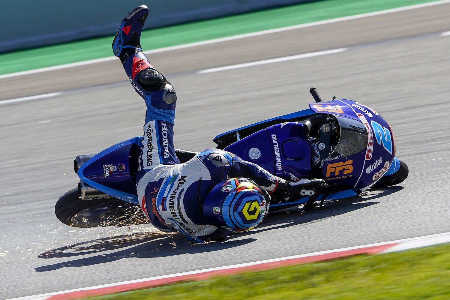 MotoGP: le cadute e gli incidenti più spettacolari del 2020 - FOTO