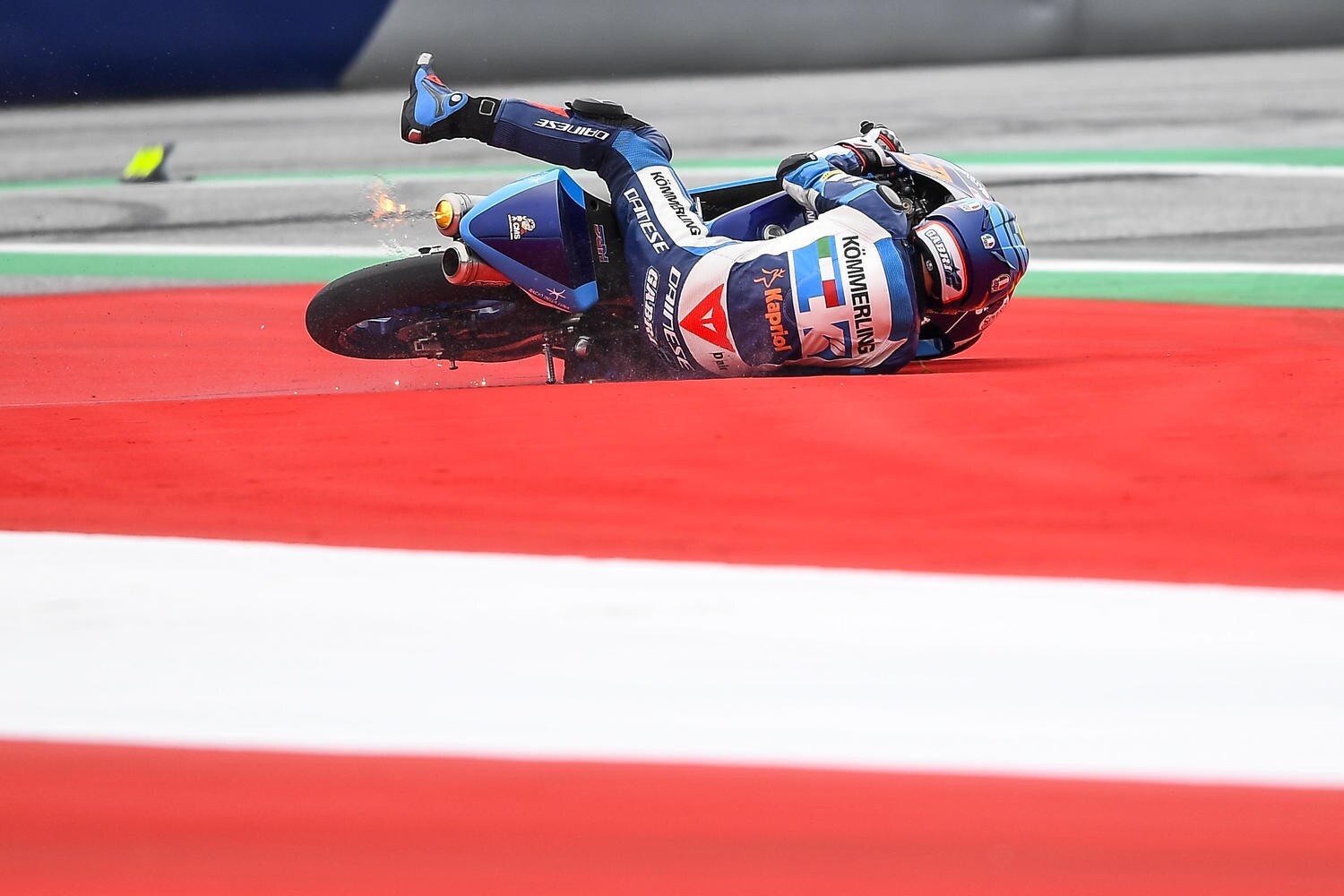 MotoGP: le cadute e gli incidenti più spettacolari del 2020 - FOTO