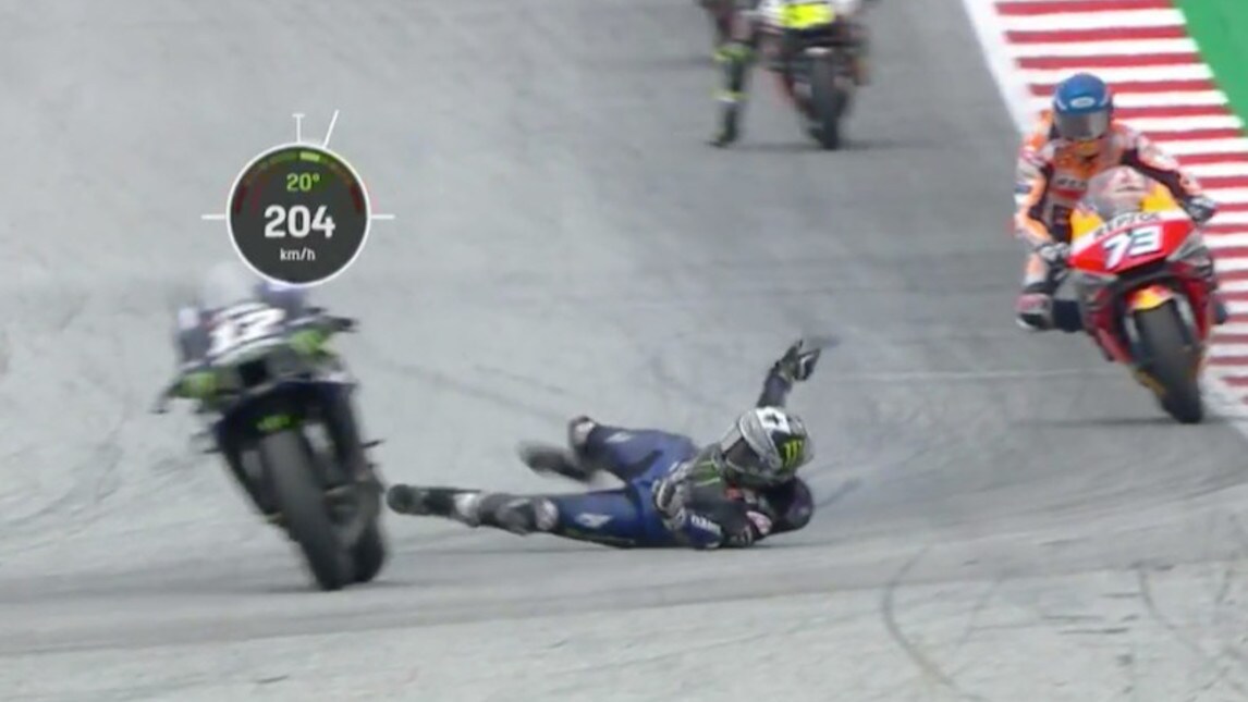 MotoGP: le cadute e gli incidenti più spettacolari del 2020 - FOTO