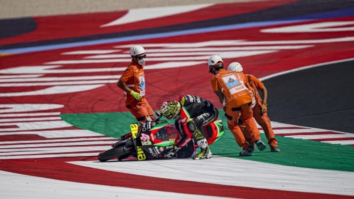 MotoGP: le cadute e gli incidenti più spettacolari del 2020 - FOTO