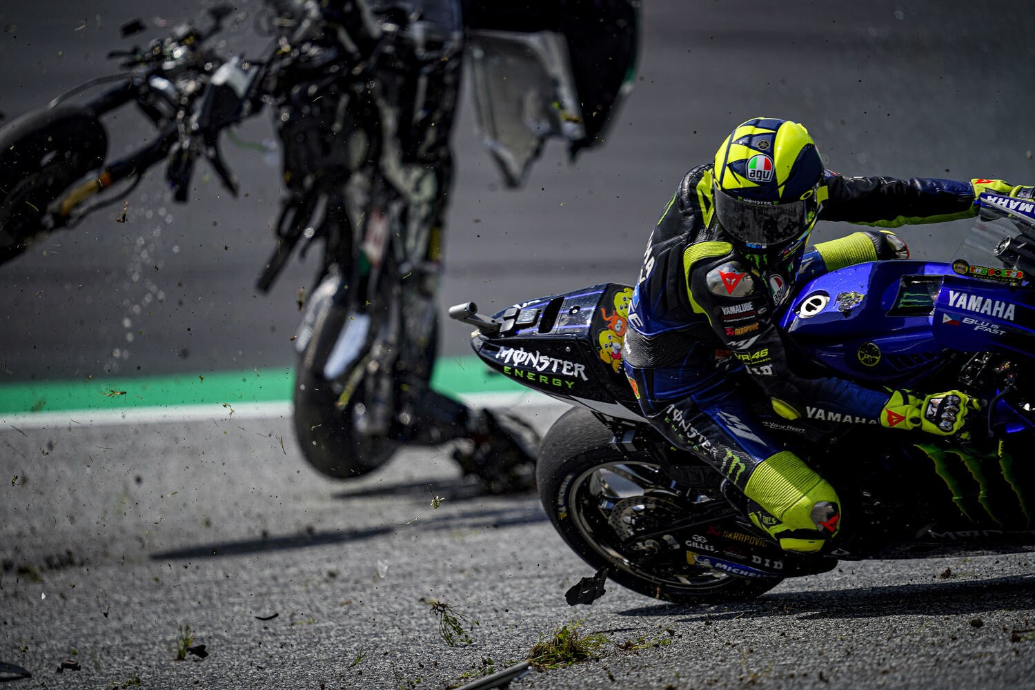 MotoGP: le cadute e gli incidenti più spettacolari del 2020 - FOTO