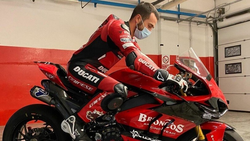 CIV: Agostino Santoro in Superbike con il Broncos Racing Team
